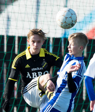  i matchen i Tipselit Cup mellan IFK Göteborg och AIK i Jönköping 14 mars 2015.