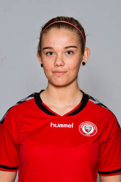 Kristianstads Lisa Karlsson poserar för ett porträtt