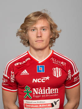 Gustav Rönnbäck Wallin poserar för ett porträtt den 18 mars 2015 i Piteå.
