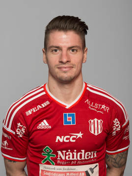 James Burgin poserar för ett porträtt den 18 mars 2015 i Piteå.