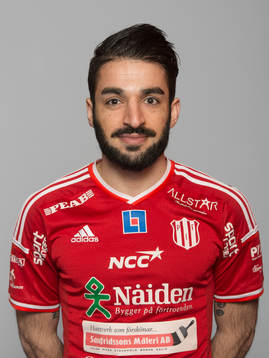 Arish Nouri poserar för ett porträtt den 18 mars 2015 i Piteå.