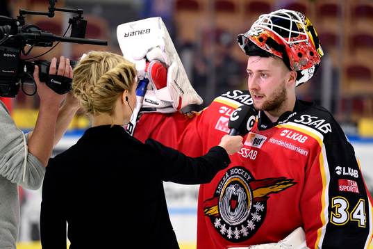 Luleås målvakt Joel Lassinantti