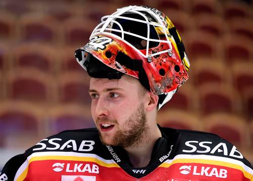 Luleås målvakt Joel Lassinantti