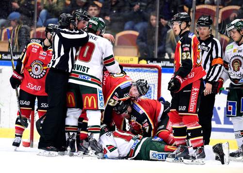 Bråk framför Luleås mål