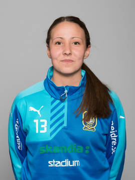Linnea Berger poserar för ett porträtt den 22 mars 2015 i Karlstad