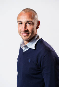 Helsingborgs tränare Henrik Larsson poserar för ett porträtt