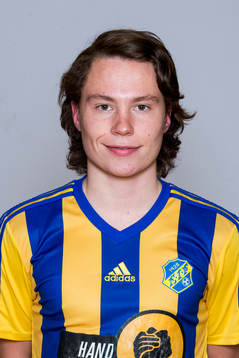Eskilsminnes Filip Ottosson poserar för ett porträtt