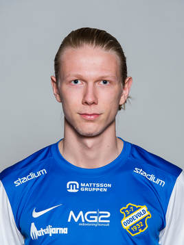 Oddevolds Jacob Berg poserar för ett porträtt 25 mars 2015 i Uddevalla.