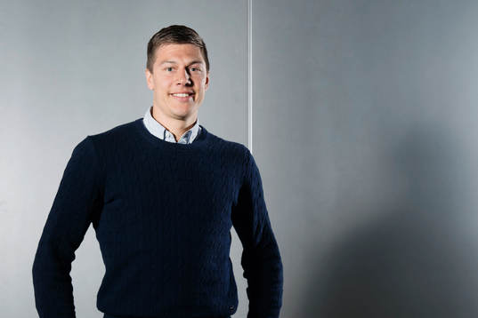 Värnamos Martin Claesson poserar för ett porträtt