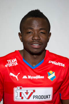 Isaac Shaze poserar för ett porträtt den 26 mars 2015 i Växjö.