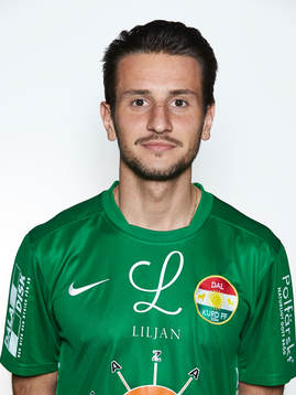 Dalkurd FFs Armin Tankovic poserar för ett porträtt den 27 mars 2015 i Borlänge.