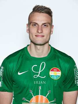 Dalkurd FFs Eric Tˆrnros poserar för ett porträtt den 27 mars 2015 i Borlänge.