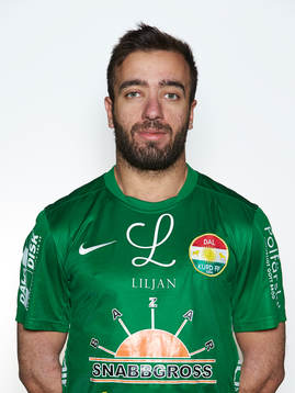 Dalkurd FFs George Moussally poserar för ett porträtt den 27 mars 2015 i Borlänge.