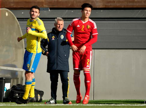 Sveriges förbundskapten Claes Eriksson