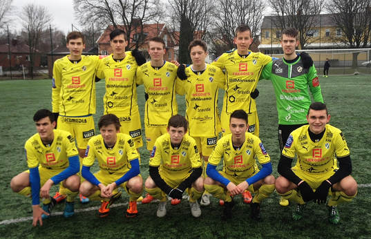 Lagbild på Halmstad BK U17 lag