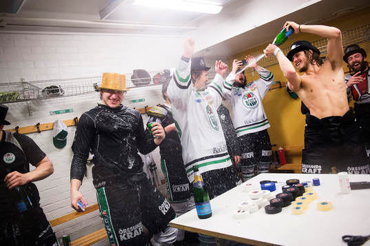 Rögles Jakob Lilja, Daniel Sylwander, Jordan Smotherman,