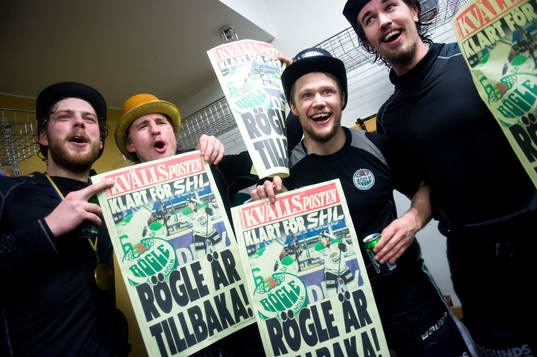 Rögles Christopher Liljewall, Jakob Lilja, Viktor Lindgren