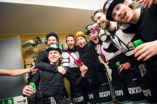 Rögles Niklas Hansson, Christopher Liljewall, Daniel