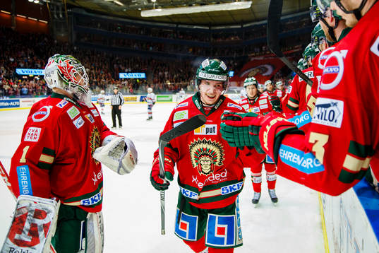 Frölundas Artturi Lehkonen jublar