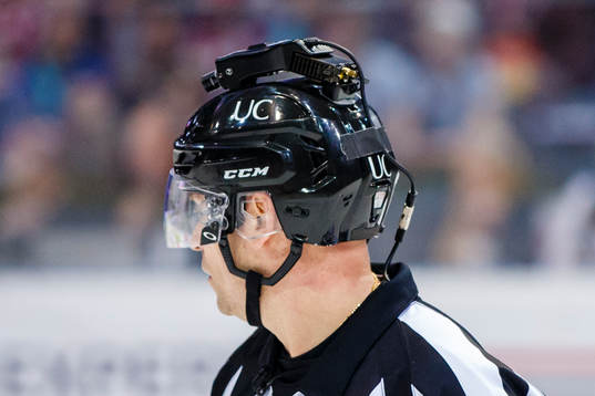 Domare Sören Perssons hjälmkamera