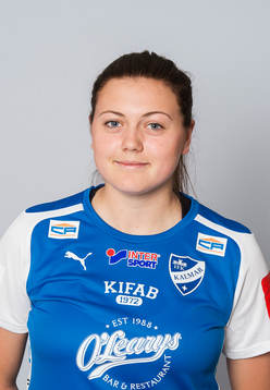  IFK Kalmars Emma Jones poserar för ett porträtt i Kalmar den 30 mars 2015.