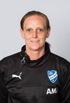  IFK Kalmars Ann-Marie Jonsson, lagledare, poserar för ett porträtt i Kalmar den 30 mars 2015.