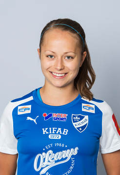  IFK Kalmars Antonia Conradsson poserar för ett porträtt i Kalmar den 30 mars 2015.