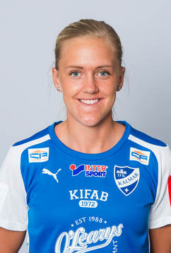  IFK Kalmars Elsa Karlsson poserar för ett porträtt i Kalmar den 30 mars 2015.