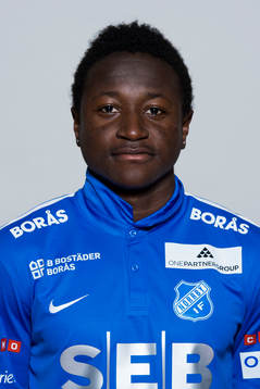 Norrbys Fabrice Blewordah poserar för ett porträtt den 31 mars 2015 i Borås.