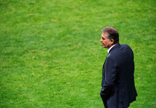 Irans förbundskapten Carlos Queiroz