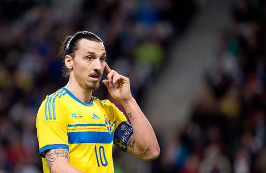 Sveriges Zlatan Ibrahimovic