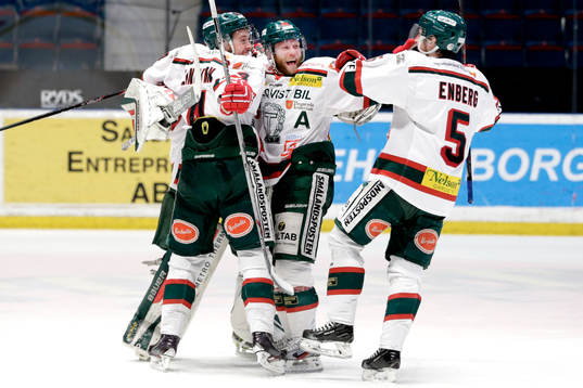 Tingsryds Dave Lindarv, Niklas Johansson och Niklas Enberg