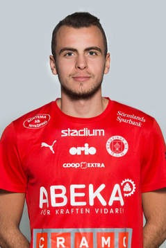 Nyköpings Sebastian Ludzik poserar för ett porträtt den 2 april 2015 i Nyköping.