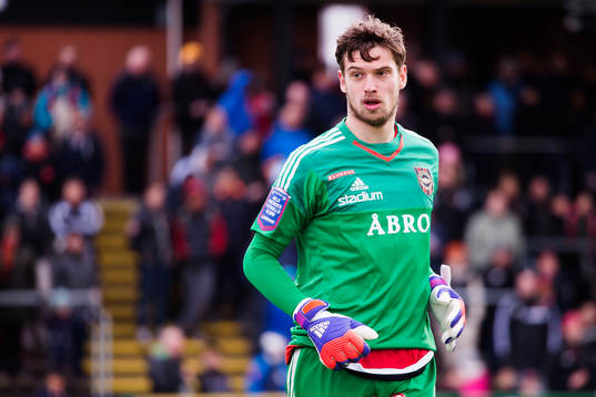 Brommapojkarnas målvakt Davor Blazevic
