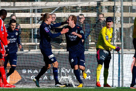 Utsiktens Jesper Westermark och Joakim Edström jublar