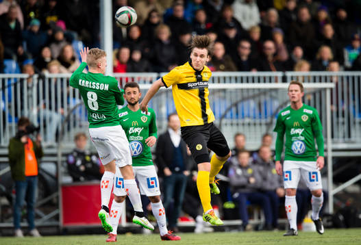 IK Frej Täbys Adnan Círak och Jönköpings Södras Joakim Karlsson