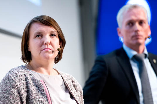 Linda Wijkström och Håkan Sjöstrand
