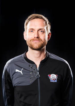 Martin Sjögren, tränare Linköping, poserar för ett porträtt