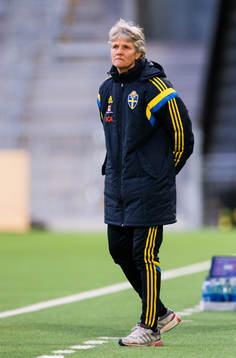 Sveriges förbundskapten Pia Sundhage