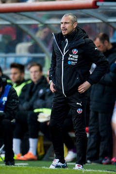 Helsingborgs manager Henrik Larsson