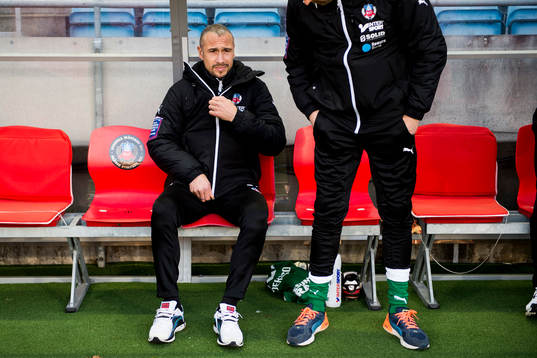 Helsingborgs manager Henrik Larsson
