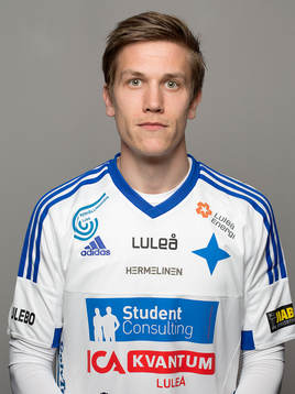 Anton Andersson poserar för ett porträtt den 9 april 2015 i Luleå.