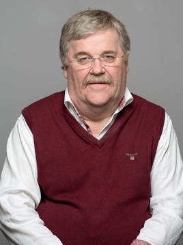 Ingemar Ek poserar för ett porträtt den 9 april 2015 i Luleå.