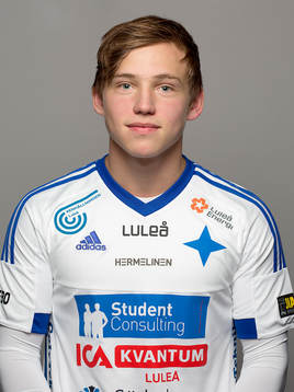 Viktor Pettersson poserar för ett porträtt den 9 april 2015 i Luleå.
