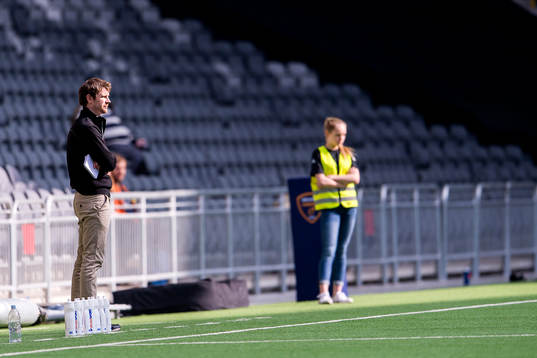Mallbackens tränare David Kjellin