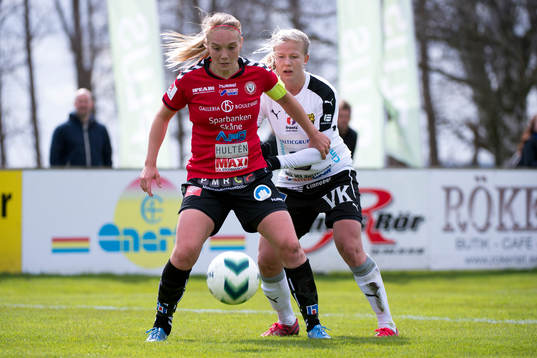 Kristianstads  Margret Lara Vidarsdottir