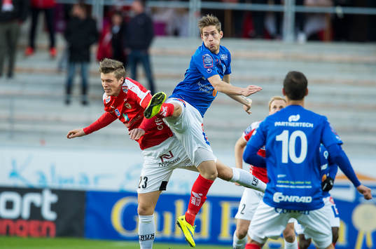 Kalmars Viktor Elm och Åtvidabergs Victor Sköld