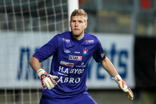 Örgrytes målvakt Fredrik Andersson