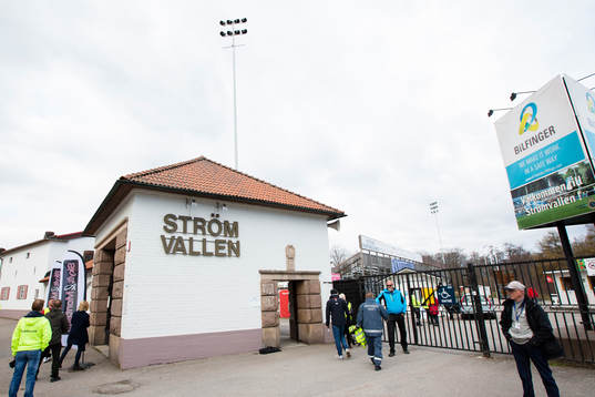 Generell vy över Strömvallen