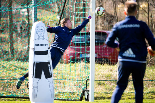 IFK Göteborgs målvakt Marcus Sandberg